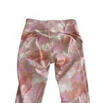 Outdoor Voices Pink Salmon Camo 7/8 Length Leggings Tights Size Small Photo 4