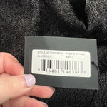 Alexander Wang Drainpipe Pants Skinny Stretch Glitter Metallic Black Size 0 Photo 11