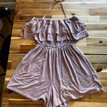 Hollister  size small‎ lavender shorts romper Photo 3