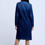 L'Agence Vienna Denim Jean Jacket/Dress Photo 4