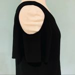 C&E  Women Casual Black Open‎ Shoulder Short Sleeve Blouse Size Small Photo 3