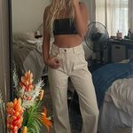 H&M Beige Flare Jeans  Photo 1