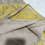 Anthropologie Tiny Yellow Embroidered Skirt Size P Photo 5