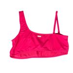 Roxy  Womens‎ Small Pink One Shoulder Tortoise Bikini Top Removeable Strap NWT Photo 6