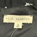 PacSun  Floral Mini Dress Medium Black Summer Babydoll Sundress Cottagecore New Photo 4