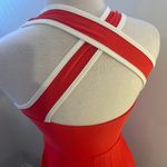 Red Pickle ball Tennis Dress Photo 4