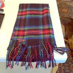 Hollister Pretty Worn Plaid Woven Scarf Photo 0