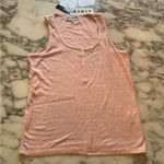 NWT Kikit Women's Coral Pink Henley Tank Top Sz S Photo 1