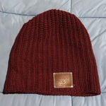 Love Your Melon  Burgundy Knit Beanie Photo 0