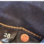 Spanx High Rise Straight Leg 5 Pocket Denim Size 28 Zip Up Jeans Dark Wash Denim Photo 10