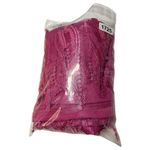 Lulus New Dress Womens M Making Magic Fringe Lace Up Mini Overlay Bright Pink Photo 15