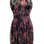Candalite  Size Small Sleeveless Floral Print Dress W/Back Zipper New With Tags Photo 0