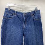 Land’s End modern waisted original fit boot leg mid rise closet staple sz 8 Photo 1