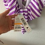 The Bikini Lab  Purple Blue Stripe One Piece NWT Photo 2