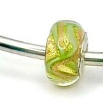 Chamilia Gold Green Bead Charm Photo 0
