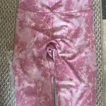 Susan Graver SG Sport Regular Printed Contour Knit Crop Leggings Dusty Rose Photo 9