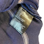 BDG  Urban Outfitters Women's Melanie Tie Front Striped Button Up in Navy Size XS Photo 7