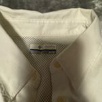 Columbia Women's White PFG Button-Down Shirt Photo 3