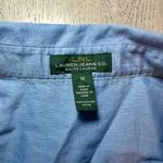 Lauren Jeans Ralph Lauren button down‎ blue long sleeve business casual medium Photo 3