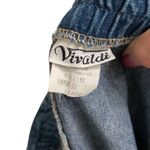 Vintage Denim Maxi Button Up Full Skirt With Pockets Women’s L Modest 90s Retro Blue Size L Photo 4