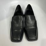 Vagabond shoemakers Blanca leather loafers black square toe Women's size 38 Photo 2