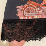 Forever 21 EUC |  women’s American biker rally motorcycle‎ crop lace trim tank S Photo 1