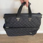 Tumi Black Patterned Expandable Garment Bag Carry On Travel Business Photo 6