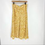 Rebecca Minkoff Nwot Rebecca minkhoff Davis skirt gold animal print 6 Photo 8
