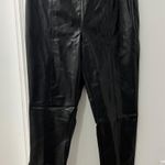 H&M Black Leather Pants Photo 1
