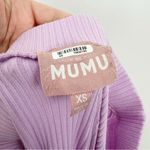 Show Me Your Mumu  Lilac Rib Knit Layer Up Pants Size XS Flare Photo 8
