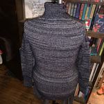 J Crew Mercantile heathered blue cowl neck slim XXS sweater Photo 1