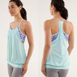 Lululemon  No Limits Tank Aquamarine Printed Power Purple Photo 1
