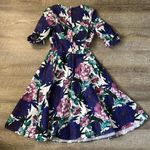 Unique Vintage  Delores Floral Design Dress Size XS / 2 Photo 5