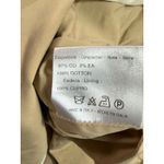 Brioni Women Beige Utility Jacket Safari Button Front Pockets Sz 46 US10 Luxury Tan Photo 13