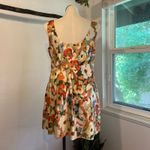 Abercrombie & Fitch  Multi Colored Garden Floral Silky Mini Dress Size XL Photo 10