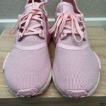 Adidas NMD R1 Light Pink & White Athletic Sneakers 4.5Y W6 Photo 3