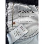 MOTHER Denim Mother Insider Crop Blue Jeans Swept Away Glitter Racer waist 25 Photo 10