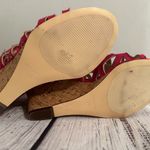 Nine West pink wedges size 7.5 EUC Photo 7