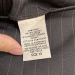 Ruffle Bottom Pinstripe Mini Skirt Pink Size 10 Photo 5