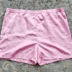 Victoria's Secret  Gold Label Satin Lounge Shorts Light Pink Large Photo 0