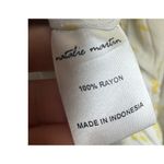 Natalie Martin  Midi High Low Little Palm Dress Sz. S Photo 6