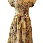 Jennifer Moore 80s vintage floral swing dress Photo 0