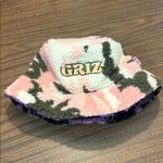Griz Reversible Fleece Bucket Hat Pink Photo 3