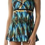 Septangle Colorful Boho Tropical Padded Bra V Photo 1