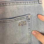 A/X Armani Exchange mid rise straight leg jeans light wash size 38 Blue Photo 7