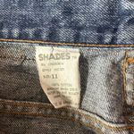Vintage Shades Blue High Waisted Denim Skirt Size 11 EUC Photo 4