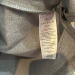 Danskin  Pullover Top Quarter Zip Long Sleeve Athleisure Gray‎ L Photo 4