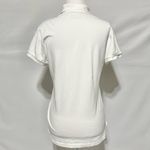 Abercrombie & Fitch Y2K Moose Logo Short Sleeve Polo Shirt White Size Medium Photo 10