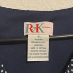 R & K Vintage  size 8 polka dot flutter sleeve dress Photo 2