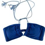 Aerie Womens blue halter style bikini swim top Photo 6